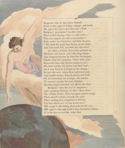 Pensamientos nocturnos de Young, Página 86 de William Blake